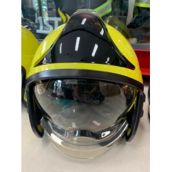 Casca pompieri cu vizor, ochelari rabatabili si guler EN443 FKT