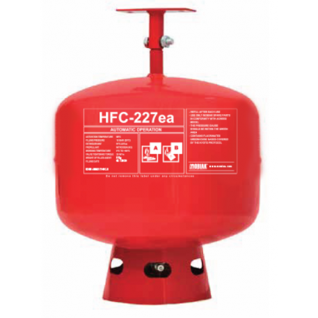 Instalatie automata de stingere cu gaz HFC-227 4kg cu suport inclus